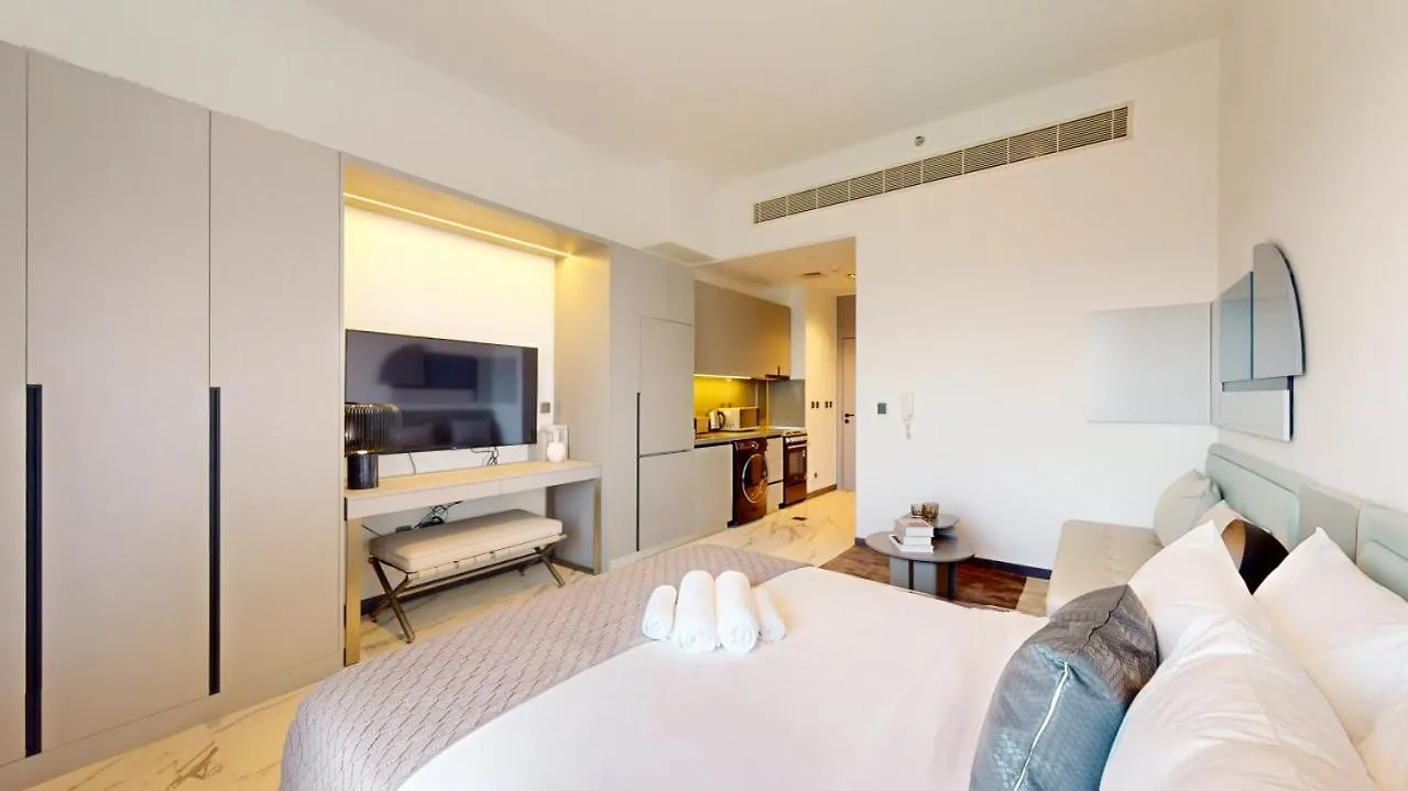 Mag Eye 910 - Cosy Studio Apartment In Meydan Dubai