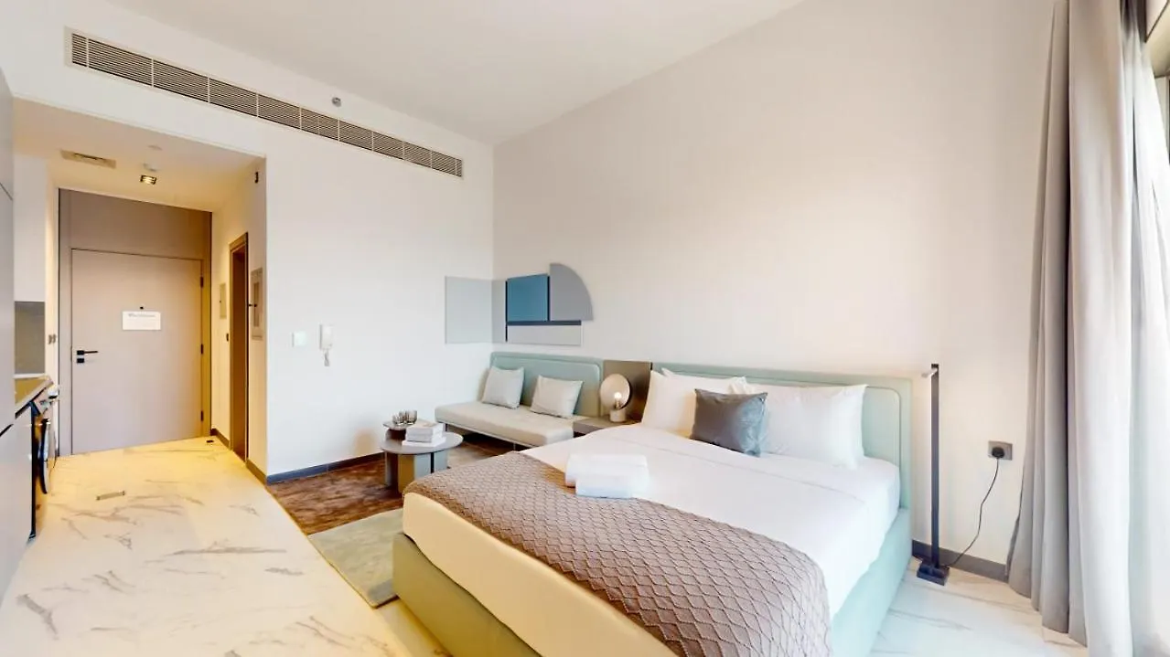 Mag Eye 910 - Cosy Studio Apartment In Meydan Dubai